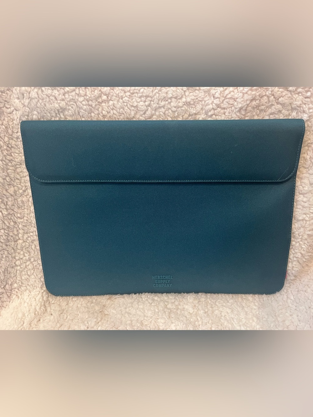 Herschel Teal Tablet Laptop MacBook Sleeve 15”
